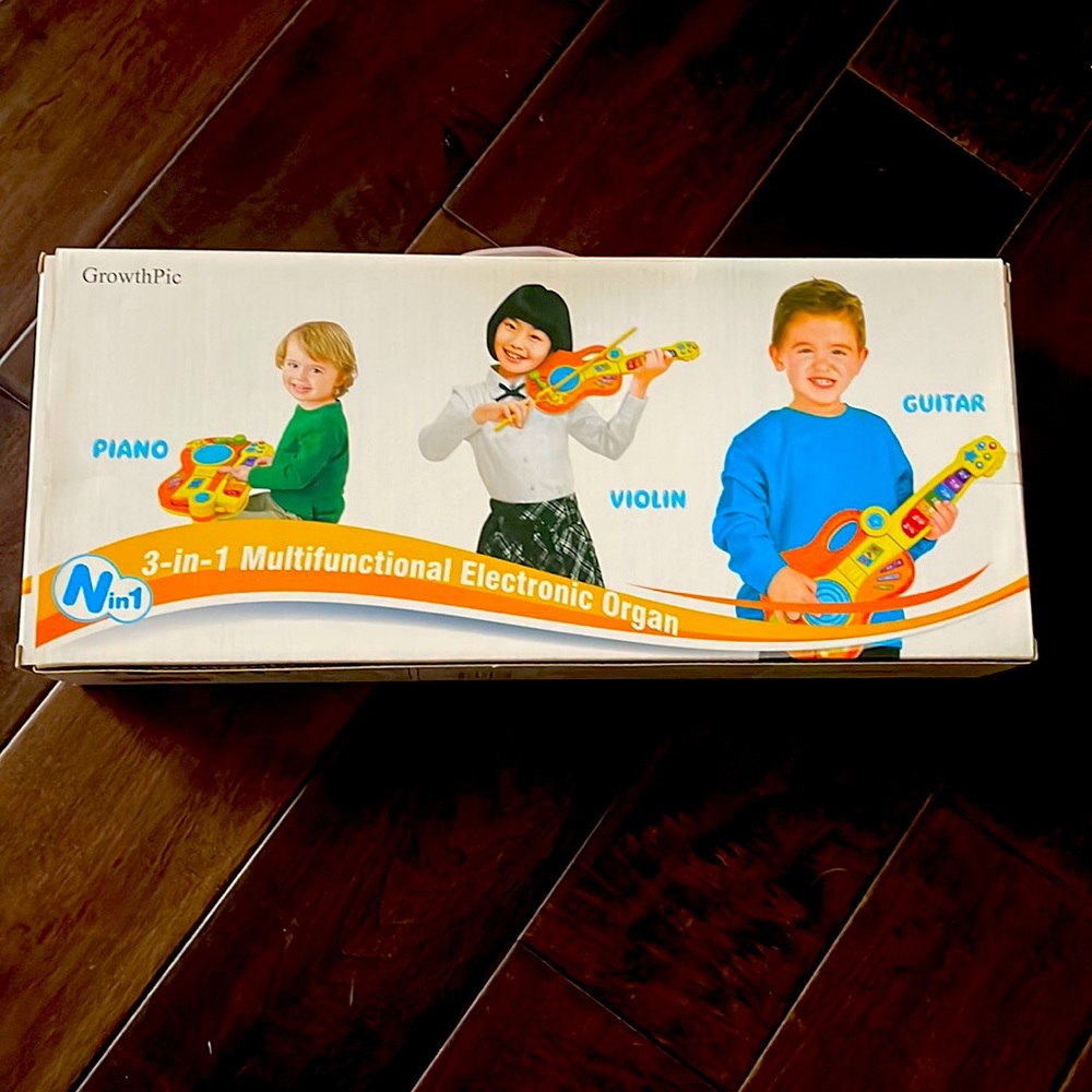 Musical toy instrument Multi 3 in 1 PIANO VIOLIN GUITAR